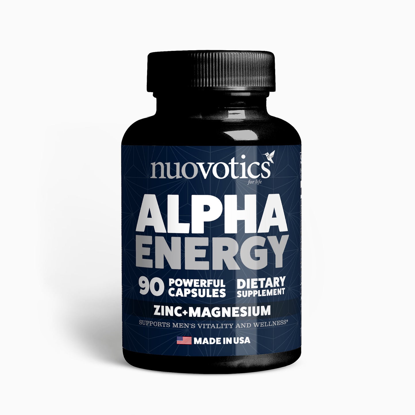 Alpha Energy — Men’s Vitality & Energy Supplement | Natural, Hormone-Free Formula