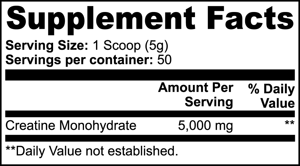 Nuovotics Creatine Monohydrate – USA-Made - Vegan, Non-GMO, 250g