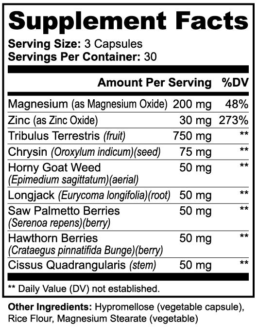 Alpha Energy — Men’s Vitality & Energy Supplement | Natural, Hormone-Free Formula