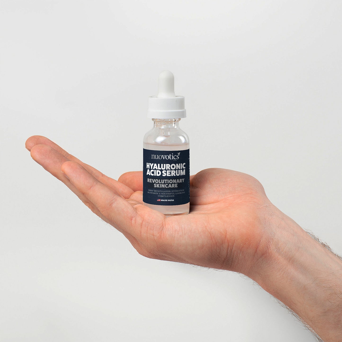 Nuovotics Hyaluronic Acid Serum – 4-Layer Hydration for Enhanced, Radiant Skin