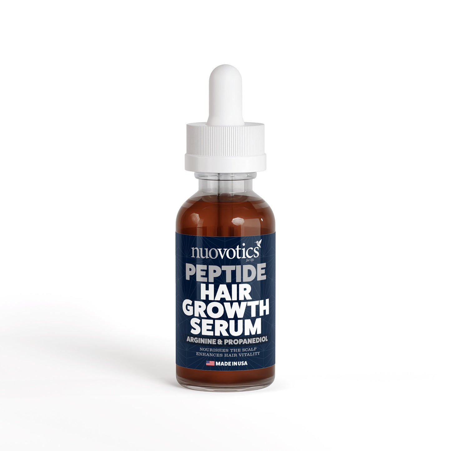 Nuovotics Peptide Hair Growth Serum – Fuller, Thicker Hair