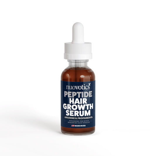 Nuovotics Peptide Hair Growth Serum – Fuller, Thicker Hair