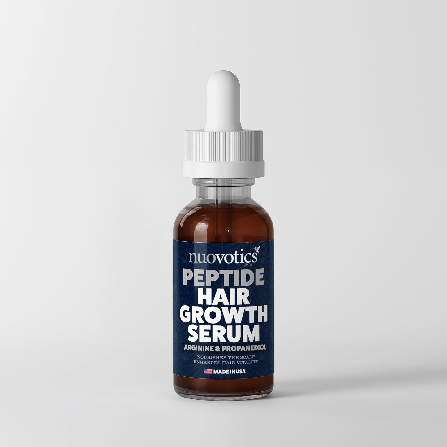 Nuovotics Peptide Hair Growth Serum – Fuller, Thicker Hair