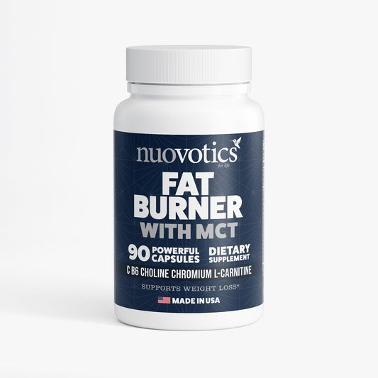 Nuovotics Fat Burner with MCT – Boost Metabolism & Weight Loss