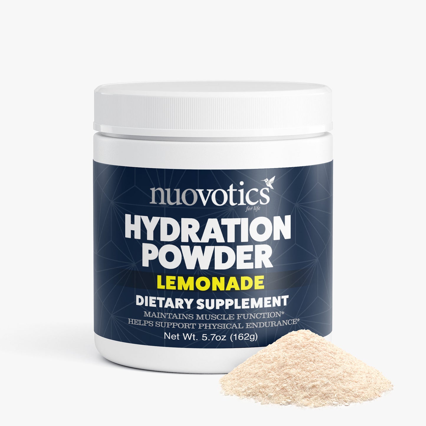 Nuovotics Hydration Powder – Lemonade Flavor | Electrolytes & Zero Sugar