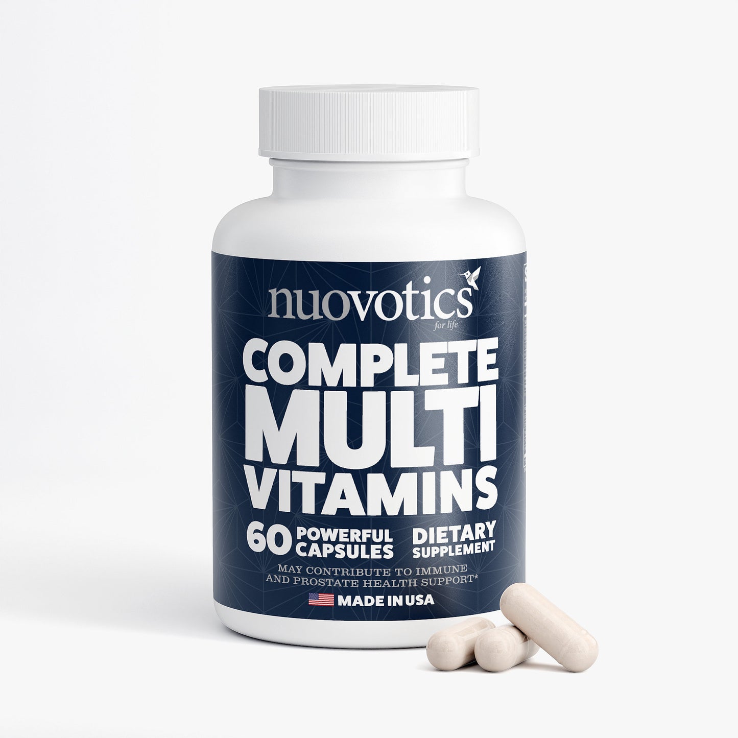 Nuovotics Complete Multivitamin – Daily All-in-One Vitamins & Antioxidants Supplement
