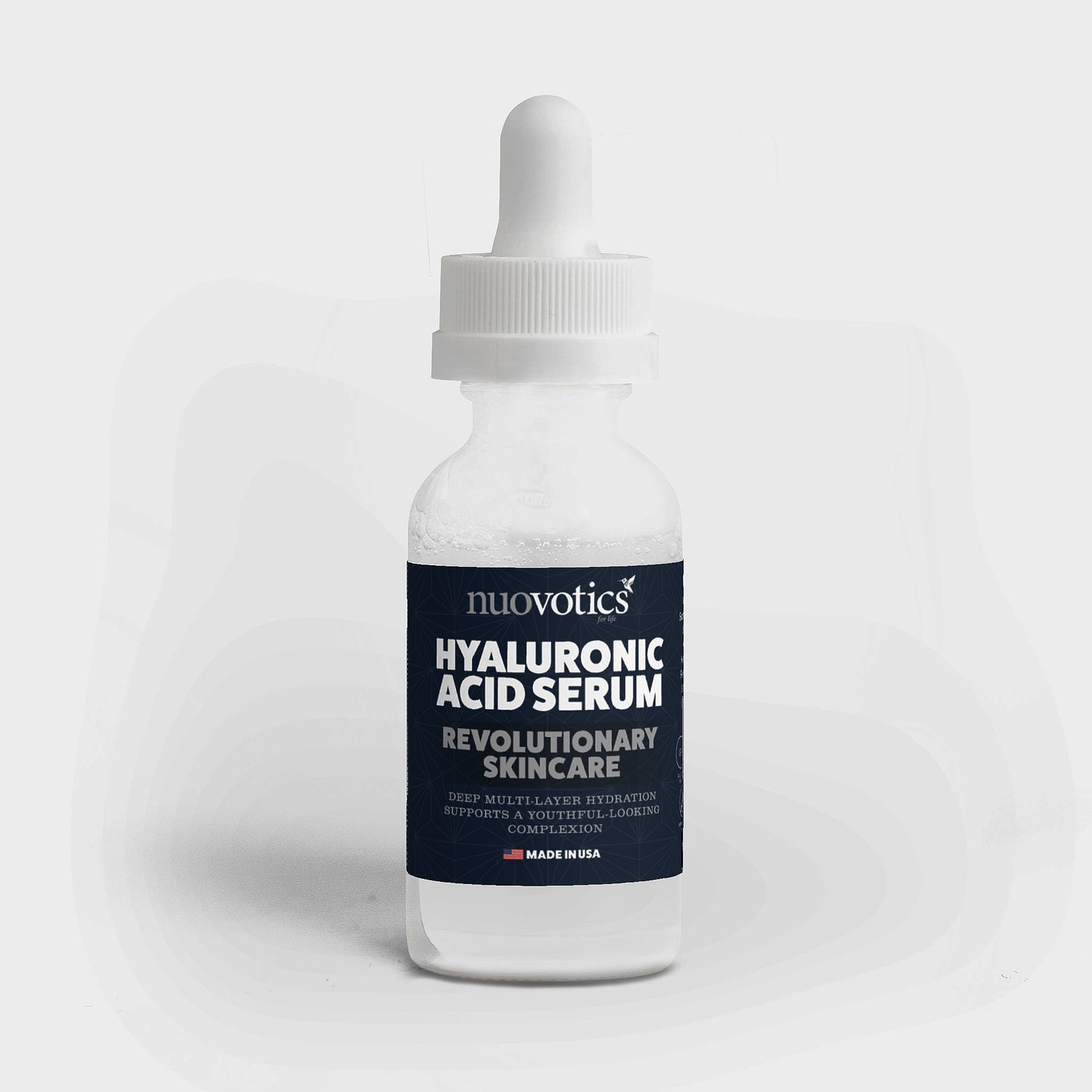 Nuovotics Hyaluronic Acid Serum – 4-Layer Hydration for Enhanced, Radiant Skin