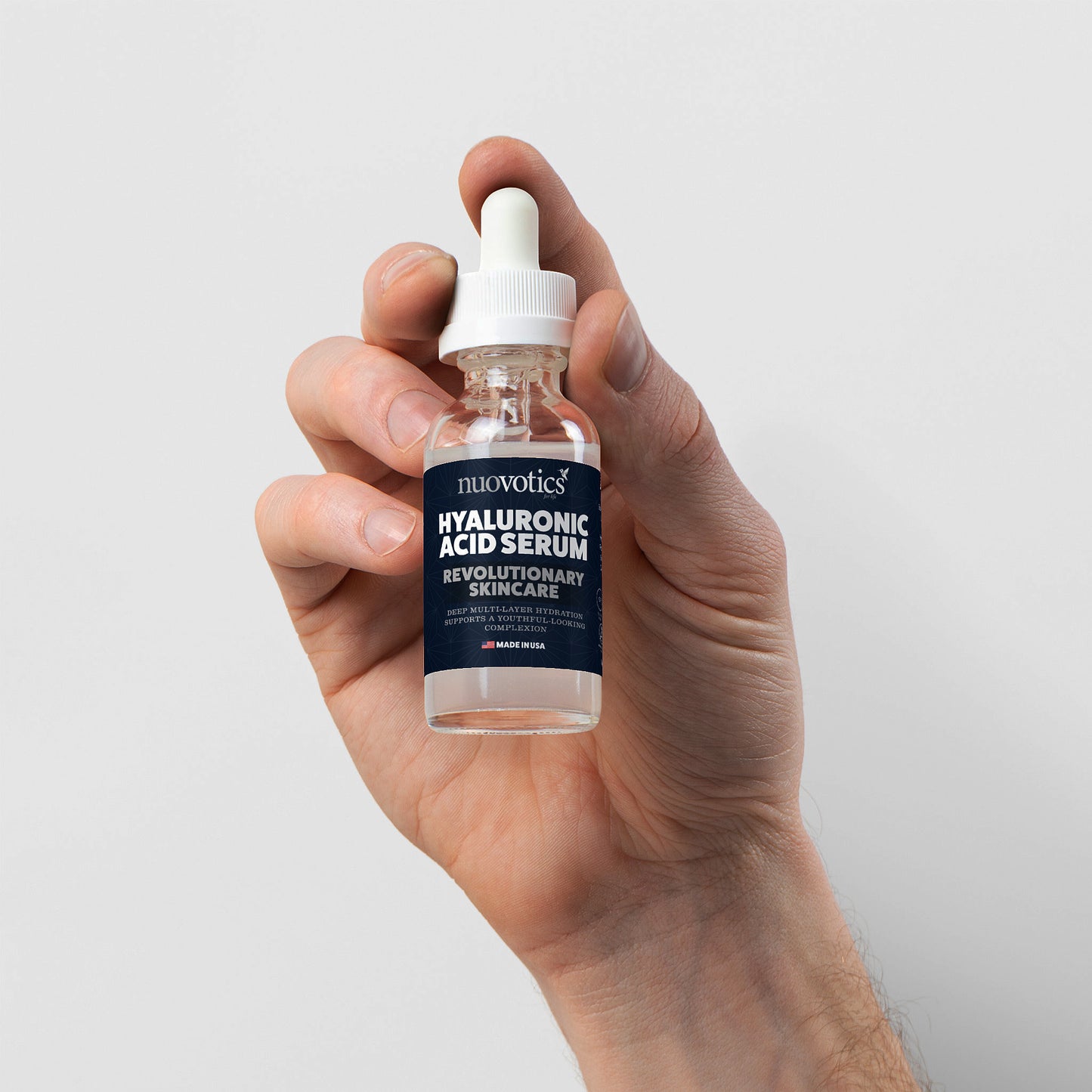 Nuovotics Hyaluronic Acid Serum – 4-Layer Hydration for Enhanced, Radiant Skin